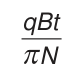 q B t sobre pi N